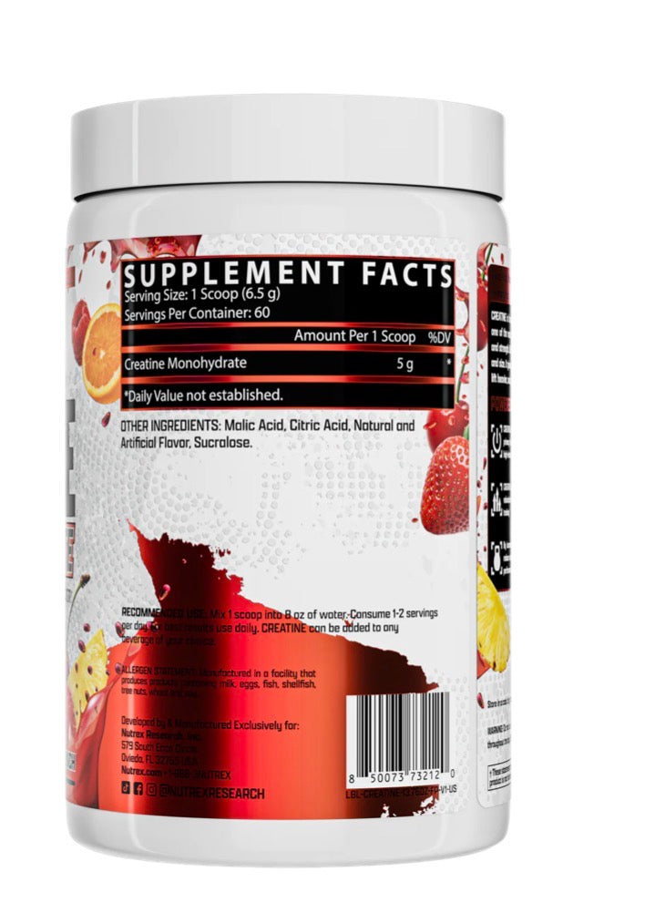 NUTREX FLAVORED CREATINE 300 G