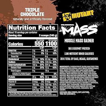 MUTANT MASS GAINER (6lb)