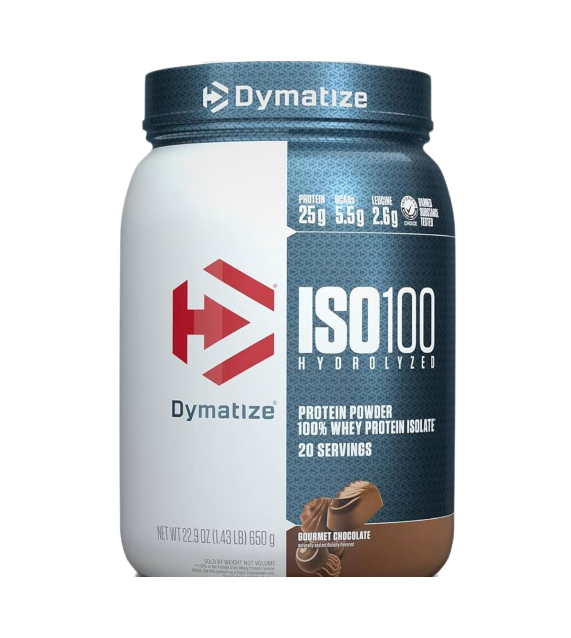 DYMATIZE ISO100 CHOCOLATE PROTEIN (20 servings)