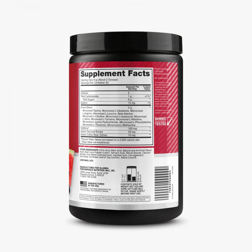 Optimum nutrition AMINO ENERGY (30 servings)