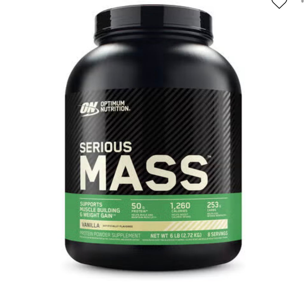 OPTIMUN NUTRITION SERIOUS MASS CHOCOLATE(6lb)