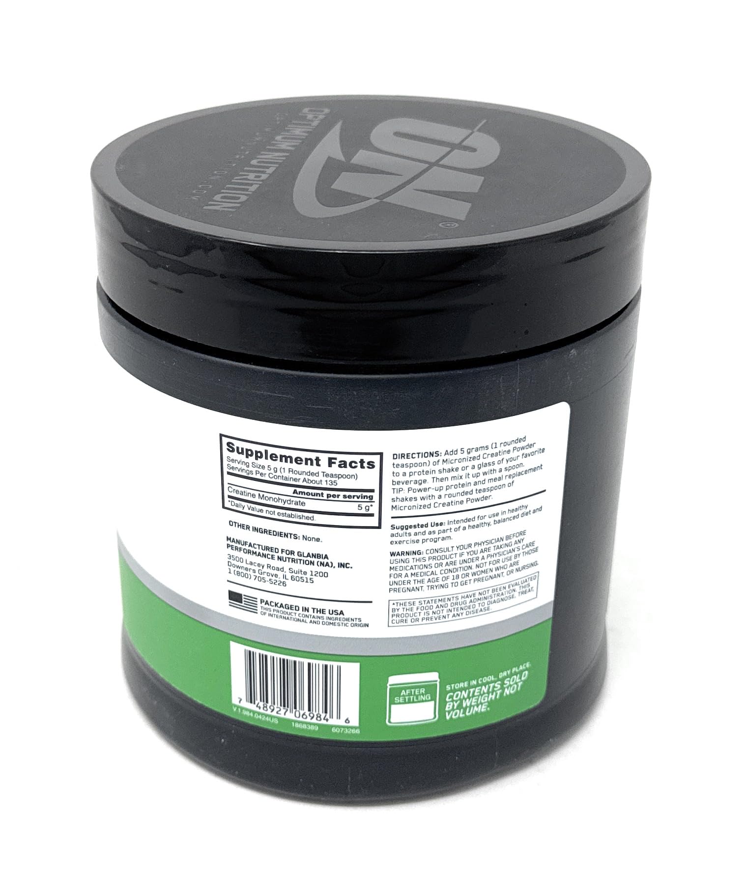 Optimum nutrition Creatine (135 servings)