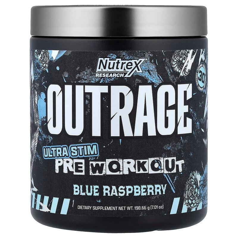 NUTREX BLE-RASPBERRY, PRE-WORKOUT (30 servings)