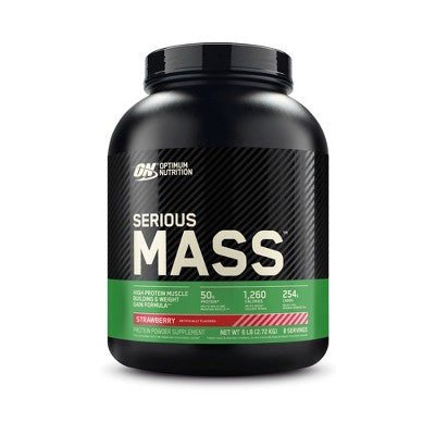 OPTIMUN NUTRITION SERIOUS MASS CHOCOLATE(6lb)
